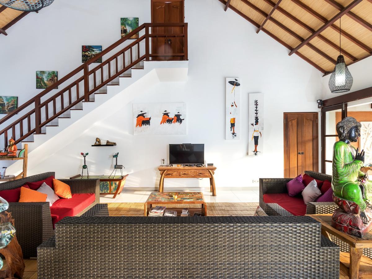 Villa Candi Kecil Tujuh Ubud Esterno foto
