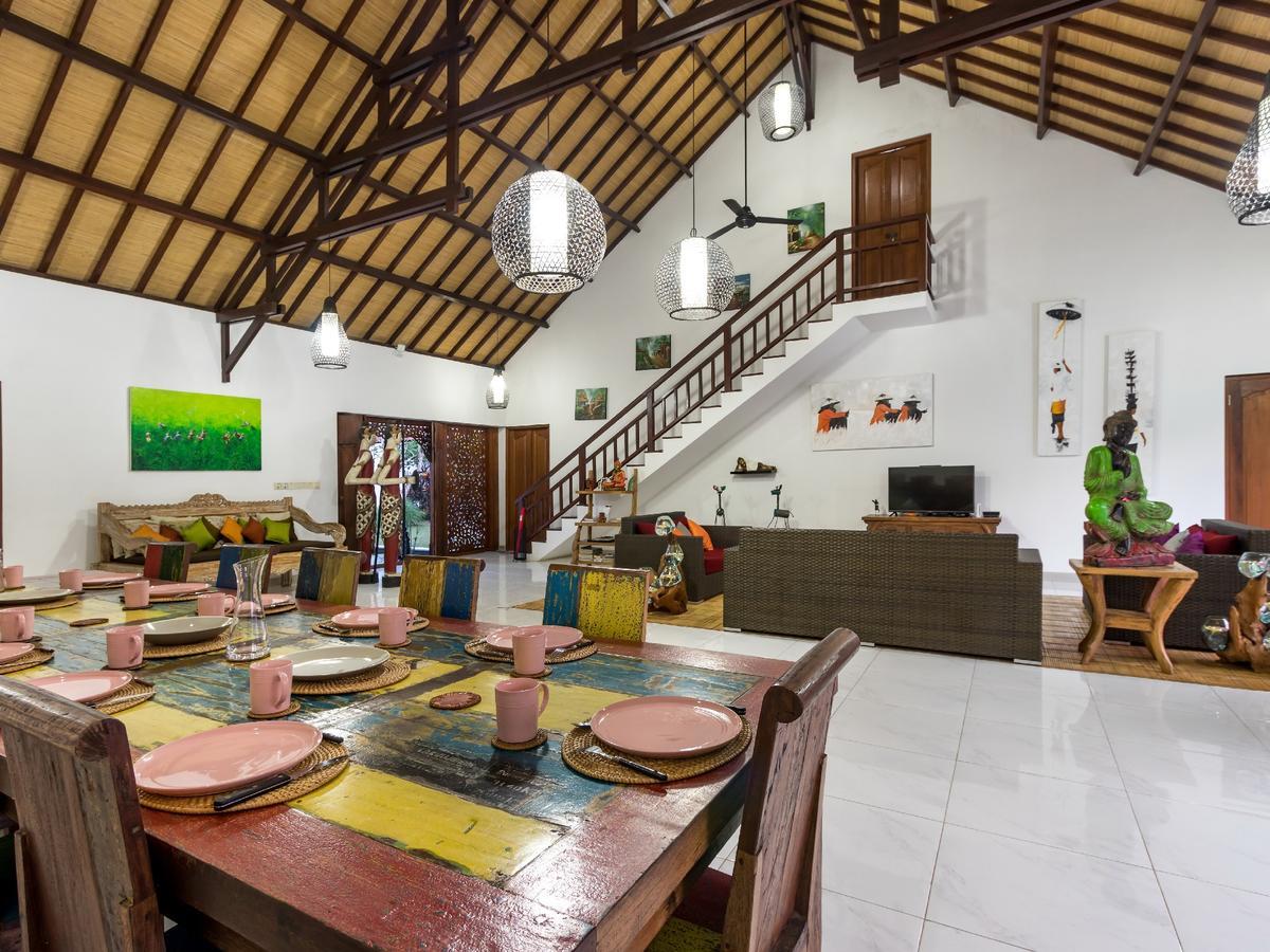 Villa Candi Kecil Tujuh Ubud Esterno foto