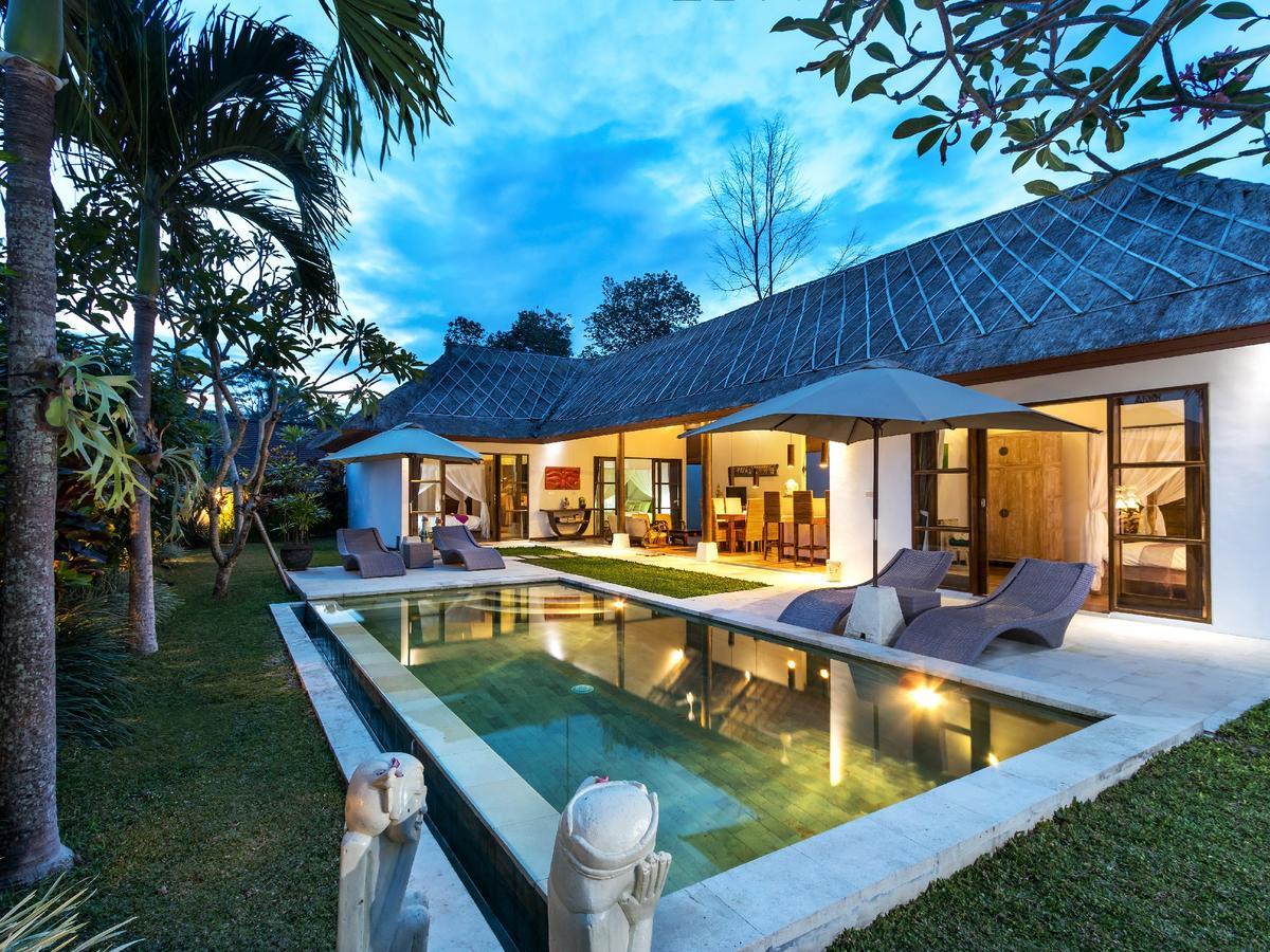 Villa Candi Kecil Tujuh Ubud Esterno foto