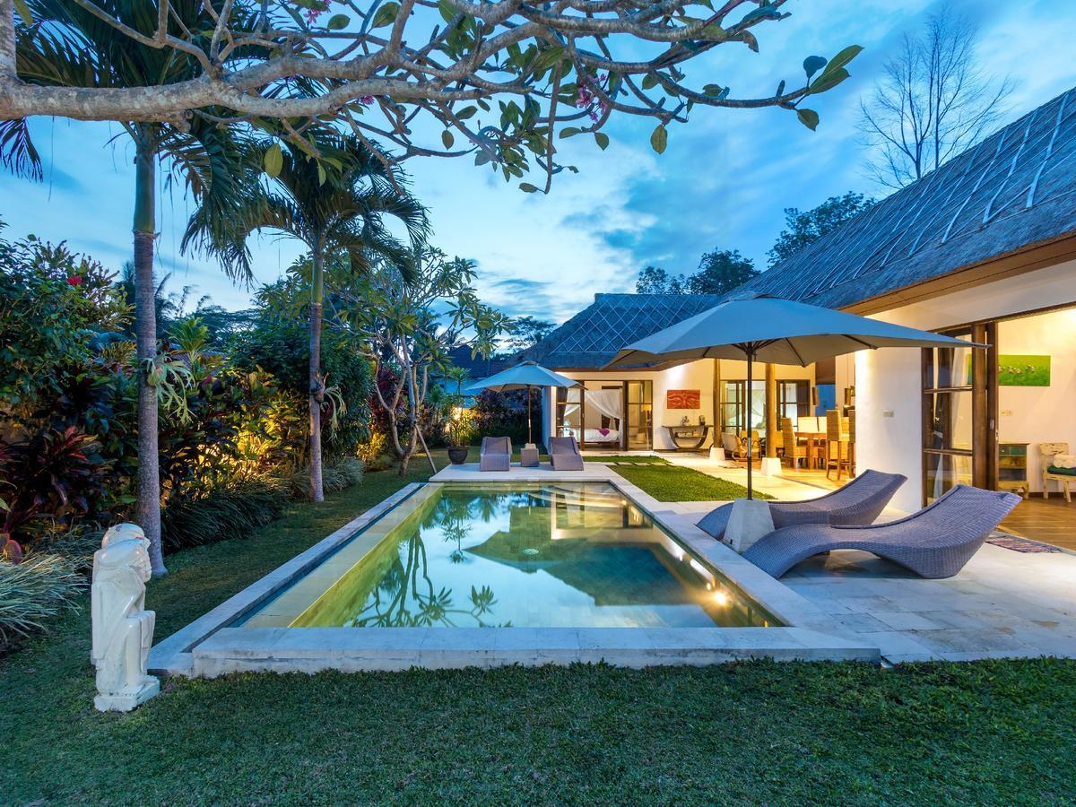Villa Candi Kecil Tujuh Ubud Esterno foto
