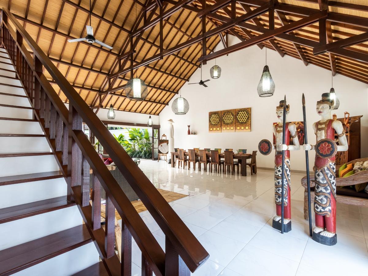 Villa Candi Kecil Tujuh Ubud Esterno foto