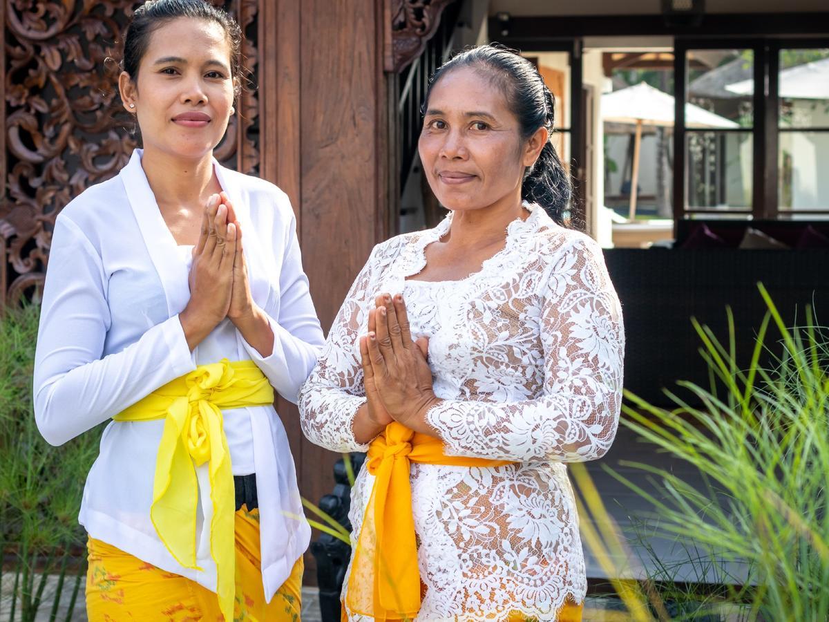 Villa Candi Kecil Tujuh Ubud Esterno foto