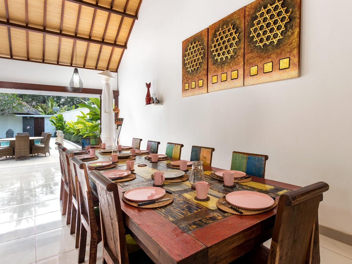 Villa Candi Kecil Tujuh Ubud Esterno foto