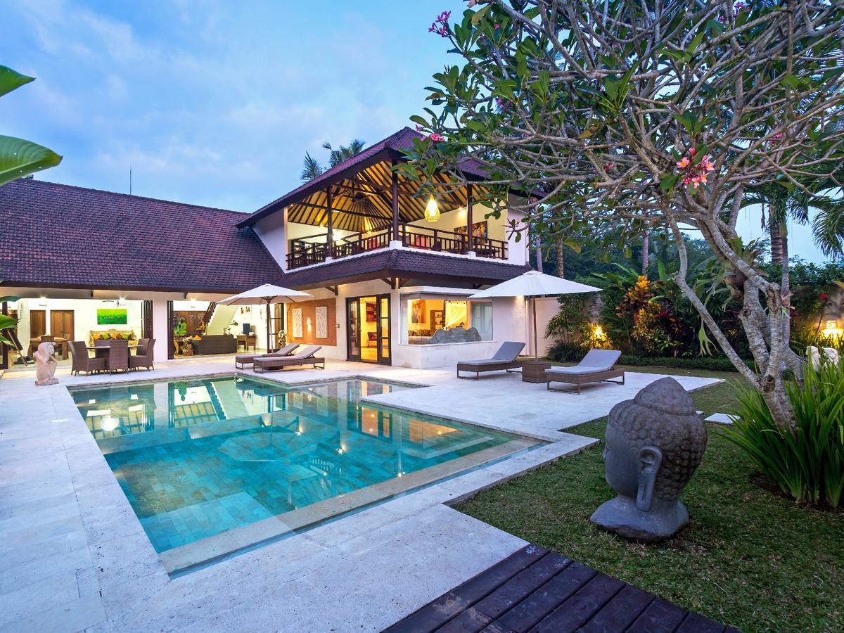Villa Candi Kecil Tujuh Ubud Esterno foto
