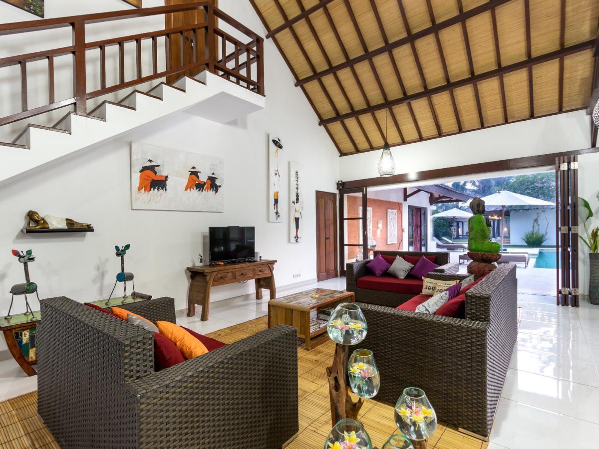Villa Candi Kecil Tujuh Ubud Esterno foto