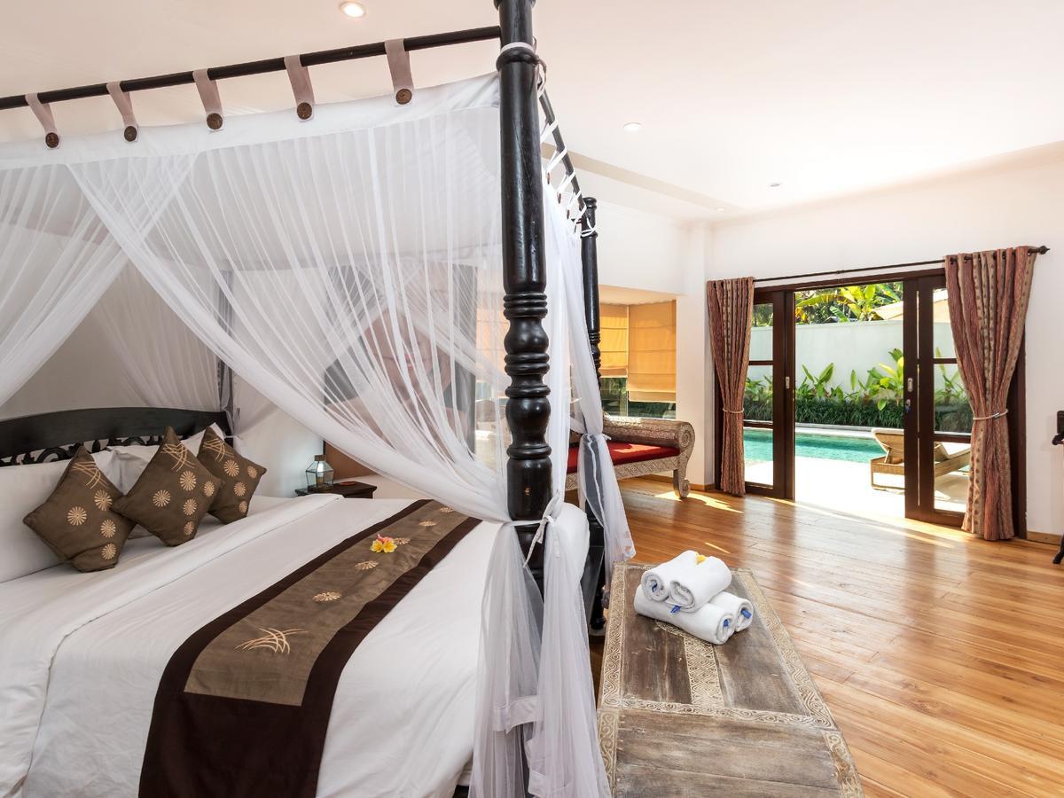 Villa Candi Kecil Tujuh Ubud Esterno foto