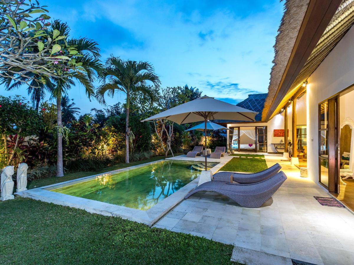 Villa Candi Kecil Tujuh Ubud Esterno foto