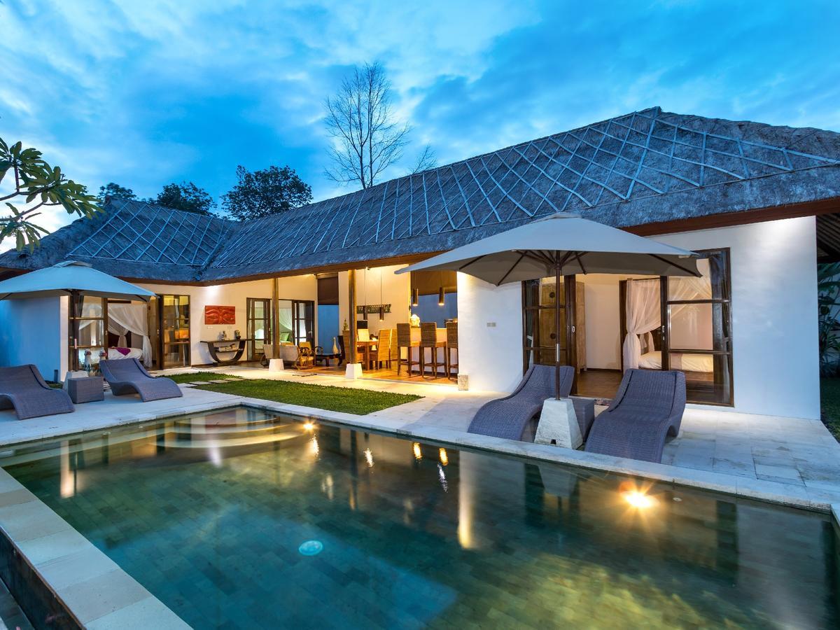 Villa Candi Kecil Tujuh Ubud Esterno foto