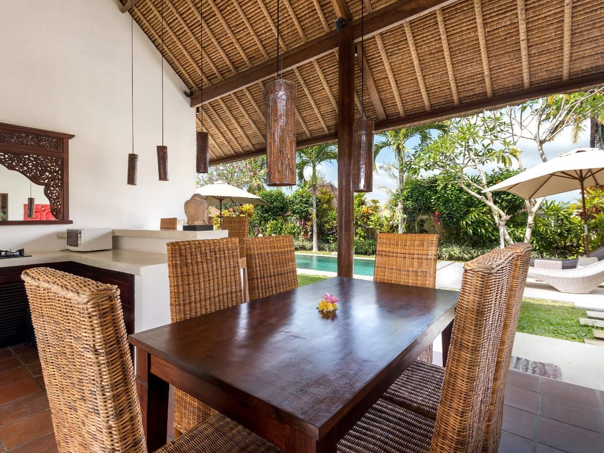 Villa Candi Kecil Tujuh Ubud Esterno foto