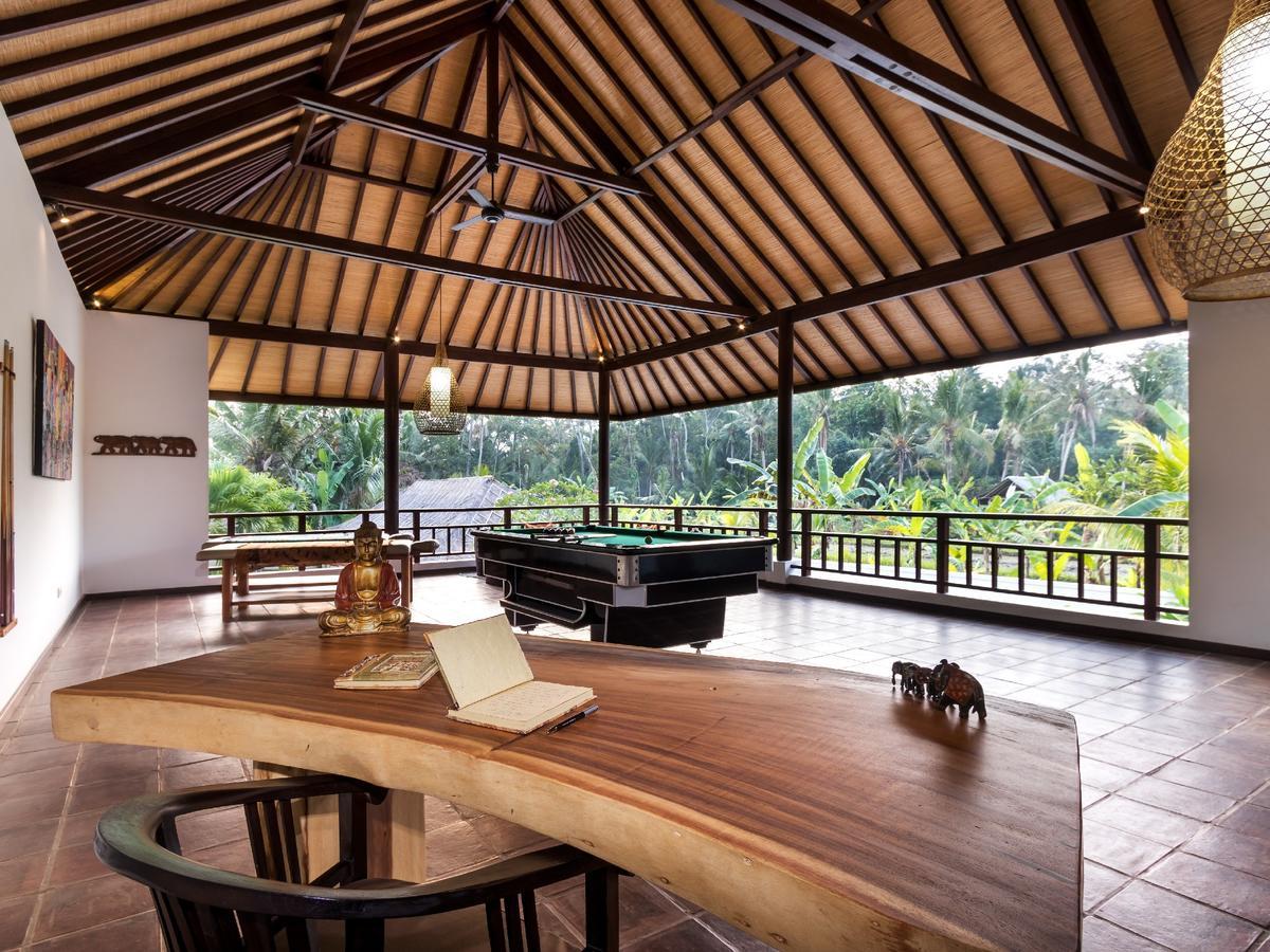 Villa Candi Kecil Tujuh Ubud Esterno foto