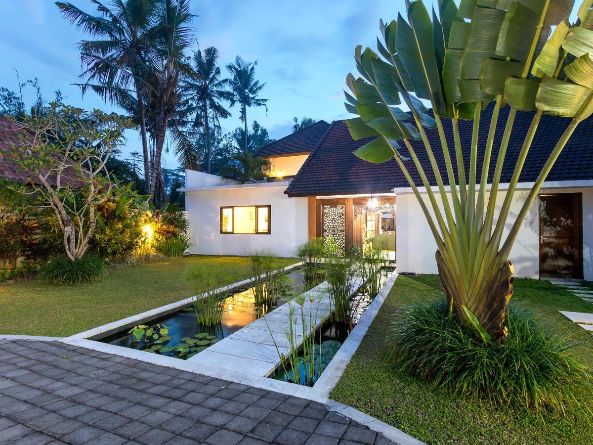 Villa Candi Kecil Tujuh Ubud Esterno foto